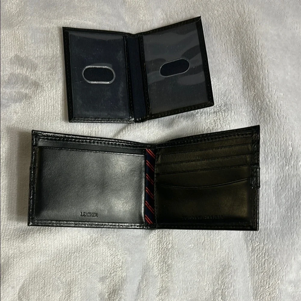 Tommy Hilfiger Black Leather Wallet